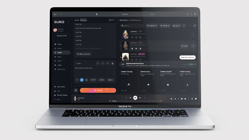 Suno review login desktop