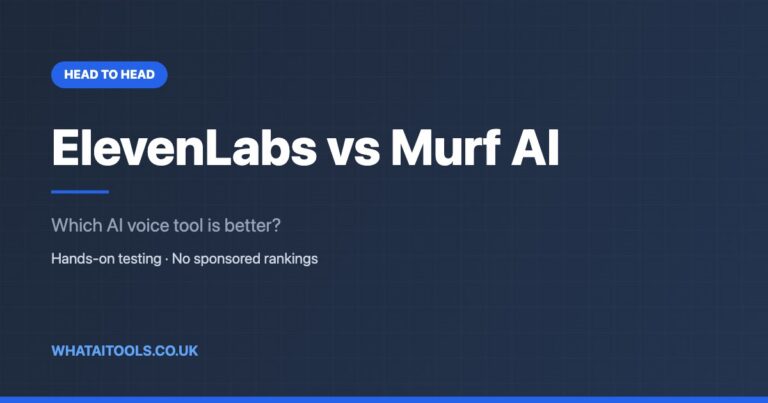 ElevenLabs vs Murf AI