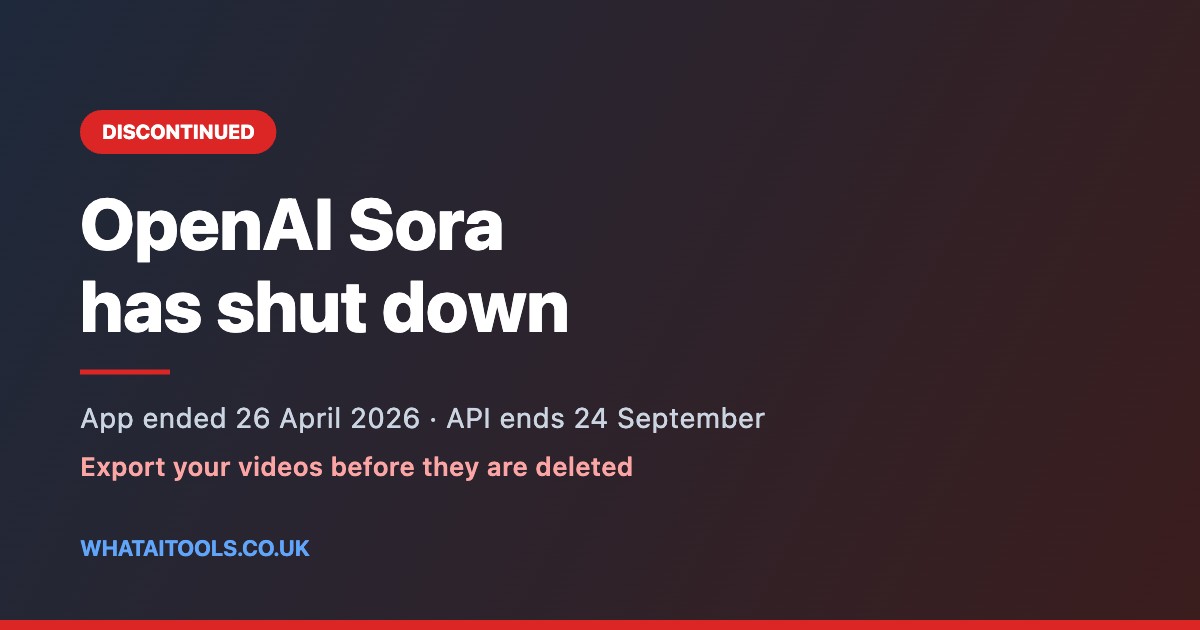 OpenAI Sora Has Been Discontinued: What Happened and What to Use Instead