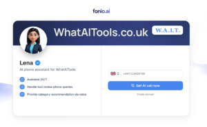 fonio.ai Review test call set up