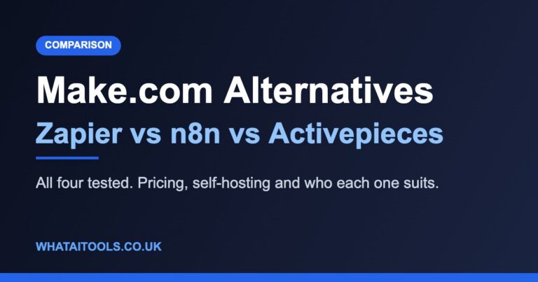 Make.com alternatives: Zapier vs n8n vs Activepieces