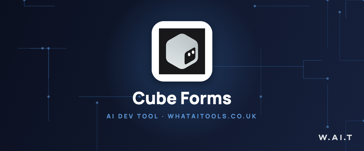Cube Forms logo — AI dev tool guide on WhatAITools