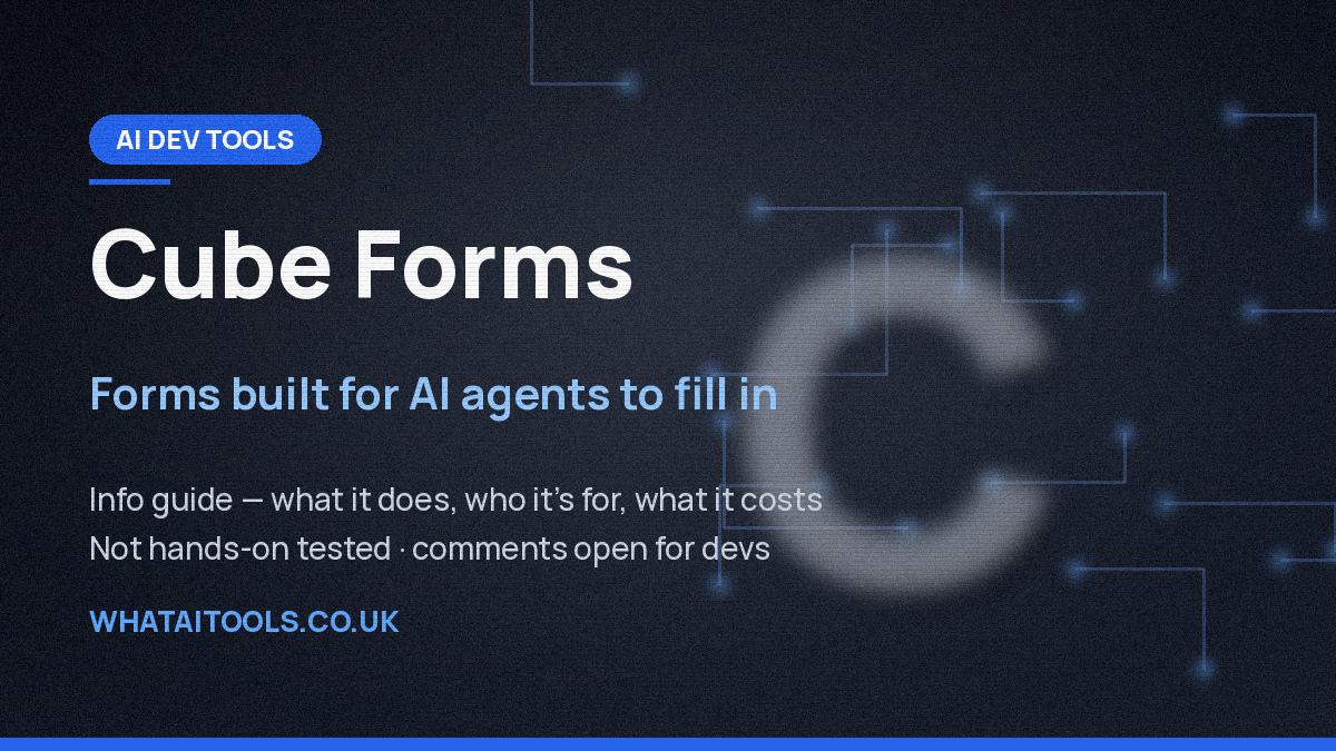 Cube Forms: What It Is, What It Costs and Who It’s For